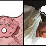 happy putin sleeping