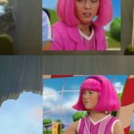 For 5 minutes Stephanie LazyTown