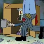 poor beggar squidward