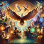 spirit bird the eagle, wizards, conjurers