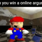 Oh yeah, mario time. | When you win a online argument. | image tagged in gifs,online argument,argument | made w/ Imgflip video-to-gif maker