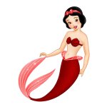 mermaid snow white