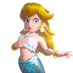 mermaid peach