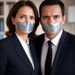 Politicians Gagged