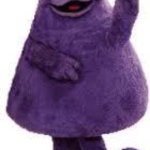 I just got the grimace shake mmm that sounds delicous | HAPPY BIRTHDAY GRIMACE!!!!!!!🥳 | image tagged in grimace | made w/ Imgflip meme maker