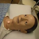 Dummy cpr bug eye