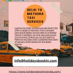 Delhi to Mathura Taxi Service