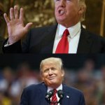 Trump explains template