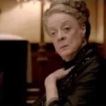 Maggie Smith ironically surprised