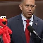 Hakeem Jeffries Elmo