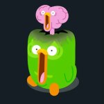 super surprised duolingo