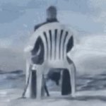 Vergil plastic chair GIF Template