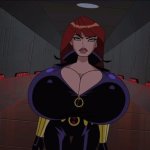 Black widow GIF Template
