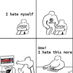 Dayum this game | image tagged in wow i hate this more,rainbow siege x | made w/ Imgflip meme maker