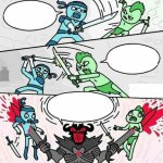 3 guys fighting