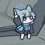 Shiroko Dancing GIF Template