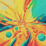 Yellow art