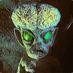 Alien Drummer GIF Template