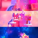 Queen Watevra Wa'Nabi and LEGO Batman meme
