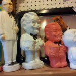 Vintage 1970's KFC Colonel Sanders Piggy Banks