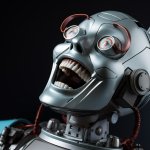 Laughing robot