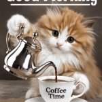 Good morning tea cup
