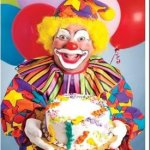 Clown card