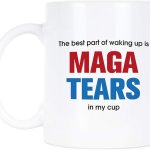 MAGA tears cup Trump Republican