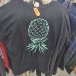 Upside down pineapple shirt