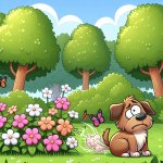 dog farting