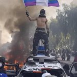 Gay Pride rioter