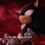 why the fuck my peepee hard