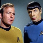 Kirk and Spock, confused