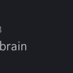 I just ate my brain for it