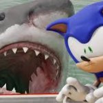 Sonic VS shark template