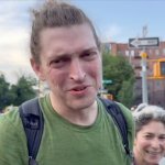 “Oh no not the” annoying leftist protester