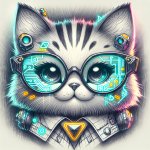 Cyberpunk hello kitty