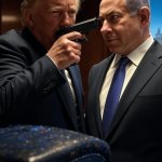 Trump threats benjamin netanyahu template