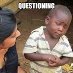 questioning