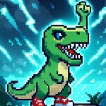 Angry dino