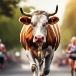Marathon cow