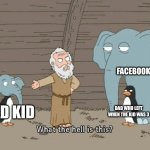What the hell is this? | FACEBOOK MOM; DAD WHO LEFT WHEN THE KID WAS 3; IPAD KID | image tagged in what the hell is this | made w/ Imgflip meme maker