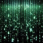 The matrix screensaver