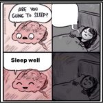 Happy sleeping girl