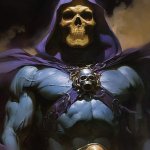 Skeletor portrait