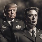 Donald Trump Elon Musk neo-Nazi Achtung Sieg Heil