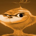 grinch but he's ate too many chicken nuggets