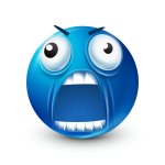 Blue guy insane