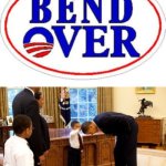 Barry bends over 2