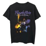 Amazon.com: Prince Men's Short-Sleeve Purple Rain Graphic Crewne